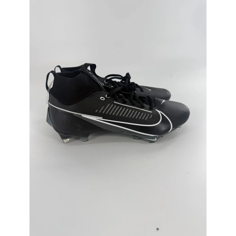 Nike Vapor Edge Pro 360 2 Football Cleats Black White FJ7023-001 Men's Size 13.5